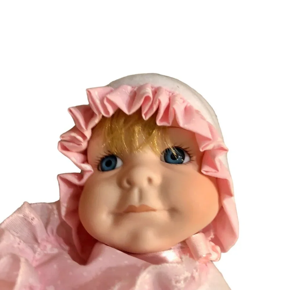 Vintage 1991 Anco Adorable Memories Porcelain Baby Doll NEW Old Stock